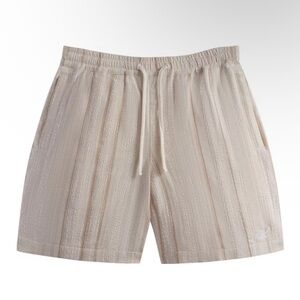 Kith Beige Striped Men's Shorts